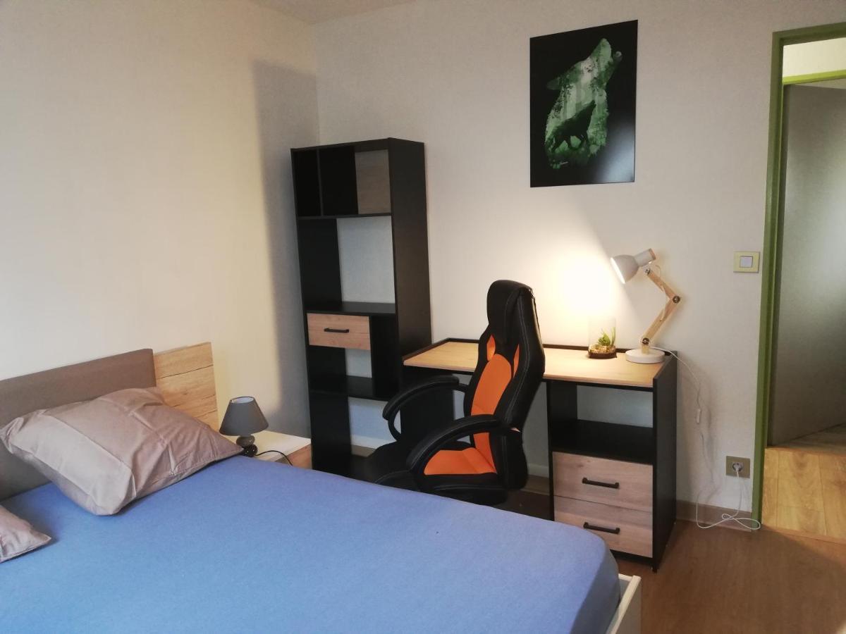 Grand T3 Avec Clim, Parking Et Terrasse Privative - Agen Appartement Buitenkant foto